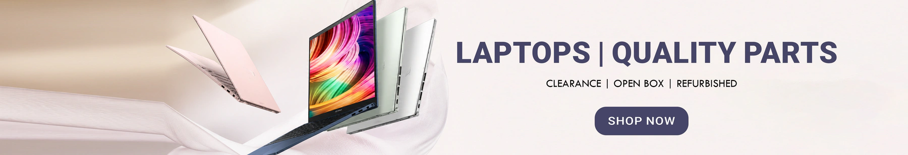 Laptops category banner