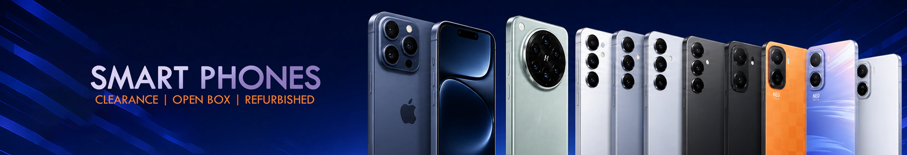 Smartphone category banner